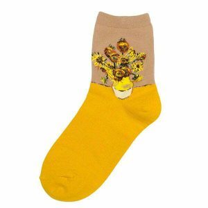 iconic museum collection socks 4 pack vibrant & crafted 8837