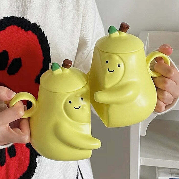 iconic pear shaped couple mugs   perfect match set 6460