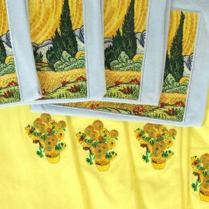 iconic van gogh sunflowers tee youthful artistic flair 1961