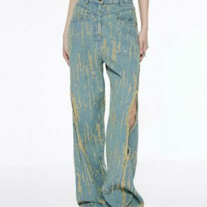 iconic wide jeans youthful & dynamic streetwear staple 1014