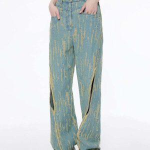 iconic wide jeans youthful & dynamic streetwear staple 2689