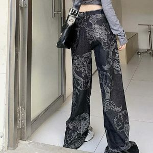 japanese dragon jeans urban aesthetic & edgy design 3019