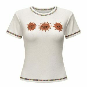 le soleil graphic tee youthful & vibrant aesthetic 7881