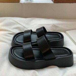 minimalist aesthetic sandals sleek design & comfort fit 4912