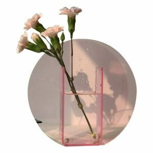 modern abstract acrylic vase artistic & chic home decor 4135