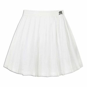 naughty list pleated skirt edgy & youthful streetwear staple 4587
