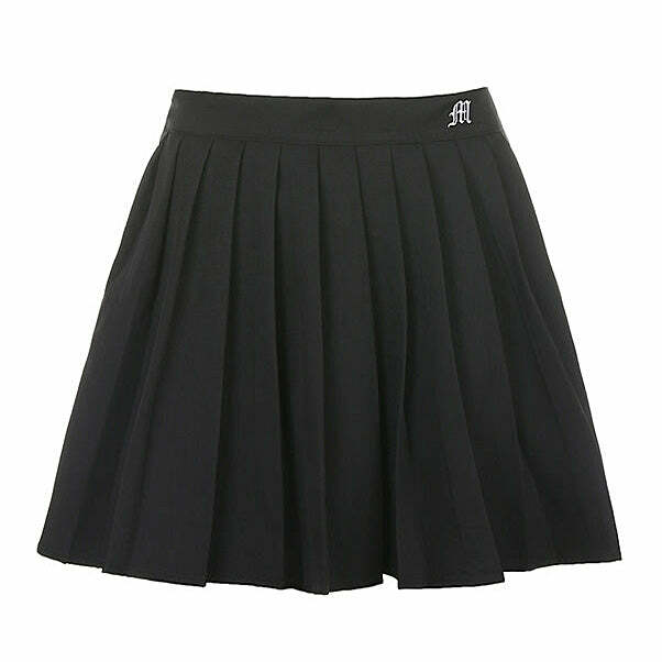 naughty list pleated skirt edgy & youthful streetwear staple 7734