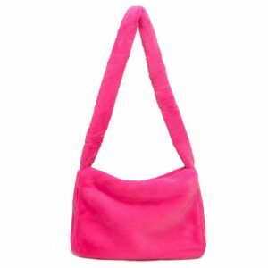 neon fuzzy bag 4048