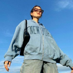 new york embroidered hoodie iconic & urban streetwear 7831