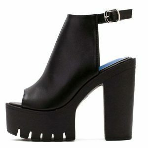 nightcall chic heeled sandals   sleek & urban elegance 6180