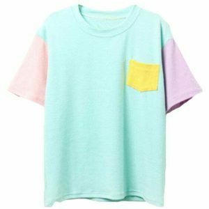 pastel combo tee youthful & vibrant streetwear essential 1772
