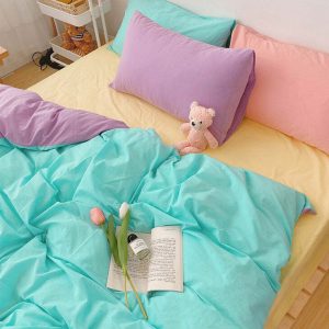 pastel sweetz bedding set   youthful & chic comfort essentials 1520