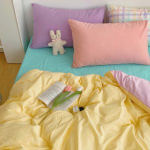 pastel sweetz bedding set   youthful & chic comfort essentials 3497