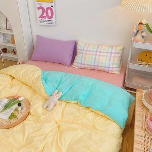 pastel sweetz bedding set   youthful & chic comfort essentials 5523