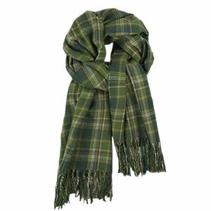 preppy plaid scarf iconic aesthetic & youthful charm 3674