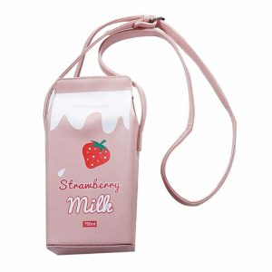 pure milk mini handbag   chic & compact urban essential 4829