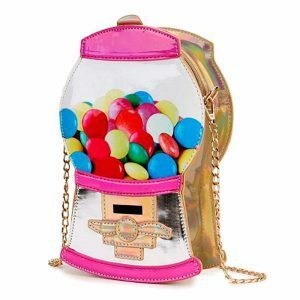 quirky gumball machine mini handbag   unique streetwear 2305