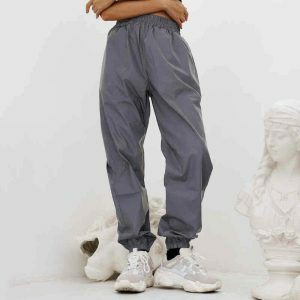 reflective sweatpants dynamic & youthful streetwear essential 5022