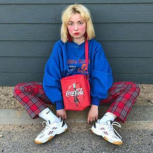 retro 90s plaid check pants youthful streetwear vibe 3898