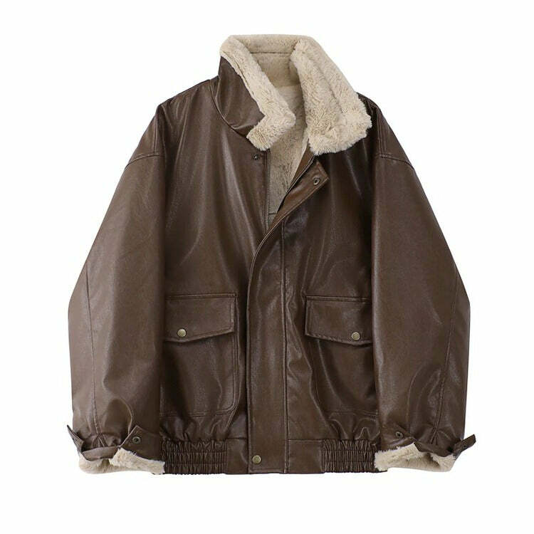 retro bad habits jacket loose & iconic streetwear 4863