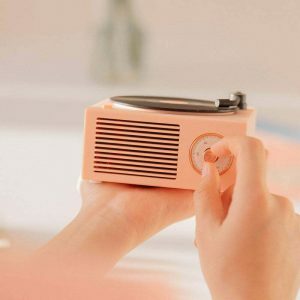 retro bluetooth speaker vinyl player   iconic sound design 2374