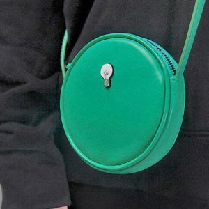 retro bulb mini handbag   chic & compact urban style 8710