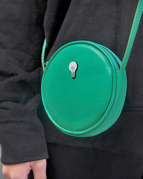 retro bulb mini handbag   chic & compact urban style 8710