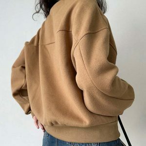 retro girl sweatshirt   vintage & youthful appeal 5697
