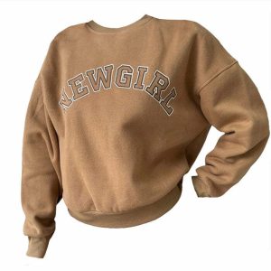 retro girl sweatshirt   vintage & youthful appeal 8439