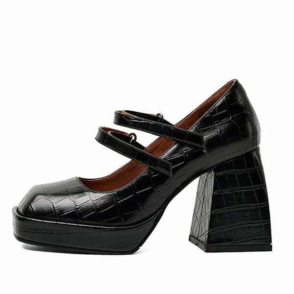 retro high school crush heels   vintage charm & style 2655