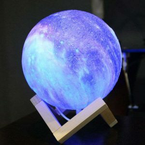 retro moon lamp with 16 colors   chic & dynamic decor 7942
