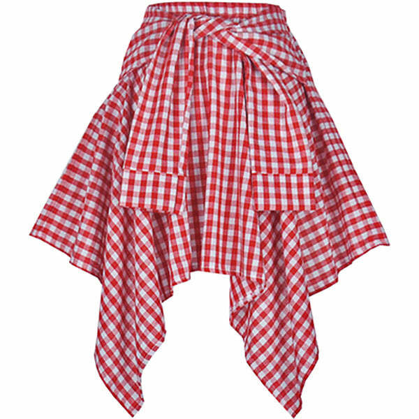retro nevermind plaid skirt youthful & edgy design 4082
