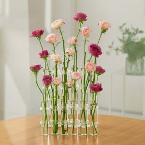 retro test tube vase   chic & minimalist flower display 1857
