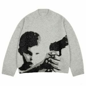 run she got the gun sweater 4079