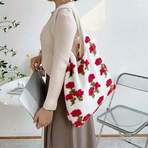 secret garden tote bag   chic floral design & eco friendly 2624