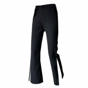 selfmade slit pants sleek design & urban appeal 7535