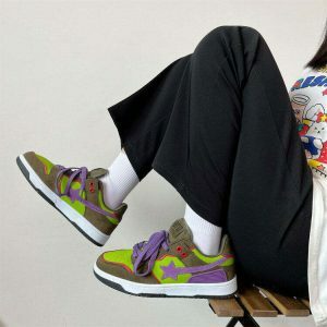 shooting star aesthetic sneakers youthful & dynamic design 1046