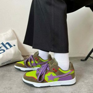 shooting star aesthetic sneakers youthful & dynamic design 1167