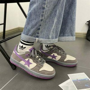 shooting star aesthetic sneakers youthful & dynamic design 5117