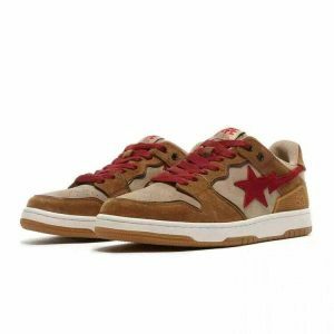 shooting star aesthetic sneakers youthful & dynamic design 6443