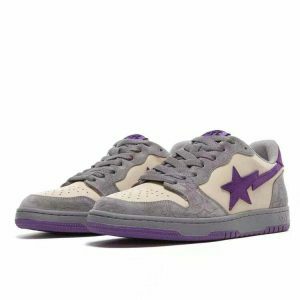 shooting star aesthetic sneakers youthful & dynamic design 7887