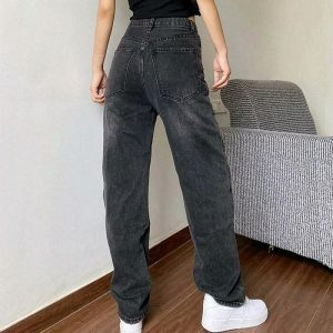 sleek high rise jeans straight leg classic fit 1507