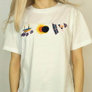 space inspired research tee youthful & innovative design 1021