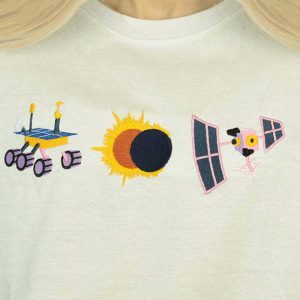 space inspired research tee youthful & innovative design 4665