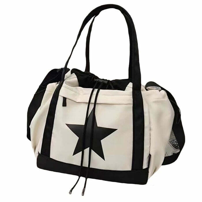 star girl nylon handbag youthful nylon handbag star girl design 8065