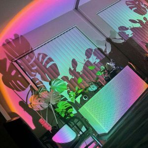 vibrant 12 color sunset projector 3286