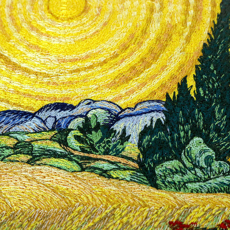 wheat field cypresses tee   iconic & youthful art print 6980