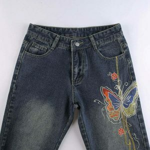 y2k aesthetic wideleg jeans iconic streetwear revival 2149