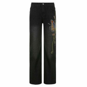 y2k aesthetic wideleg jeans iconic streetwear revival 4380