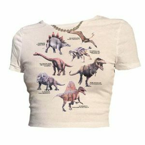 youthful age of reptiles tee dinosaur print streetwear 3931